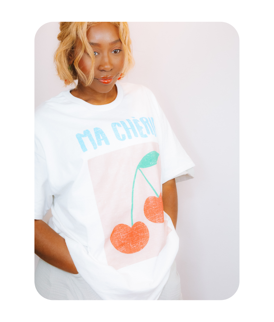 MA CHÈRIE OVERSIZED  T-SHIRT