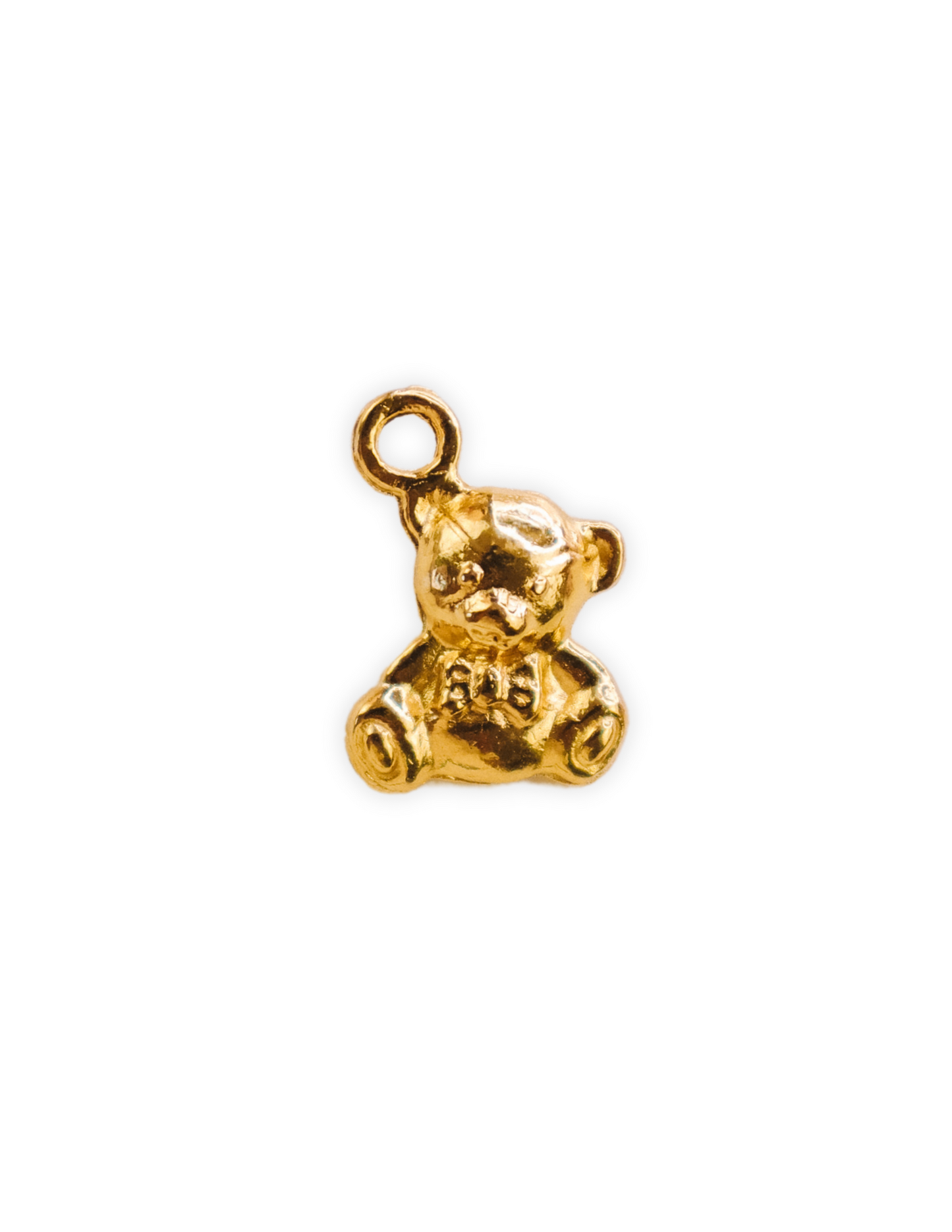 GOLDEN TEDDY BEAR CHARM