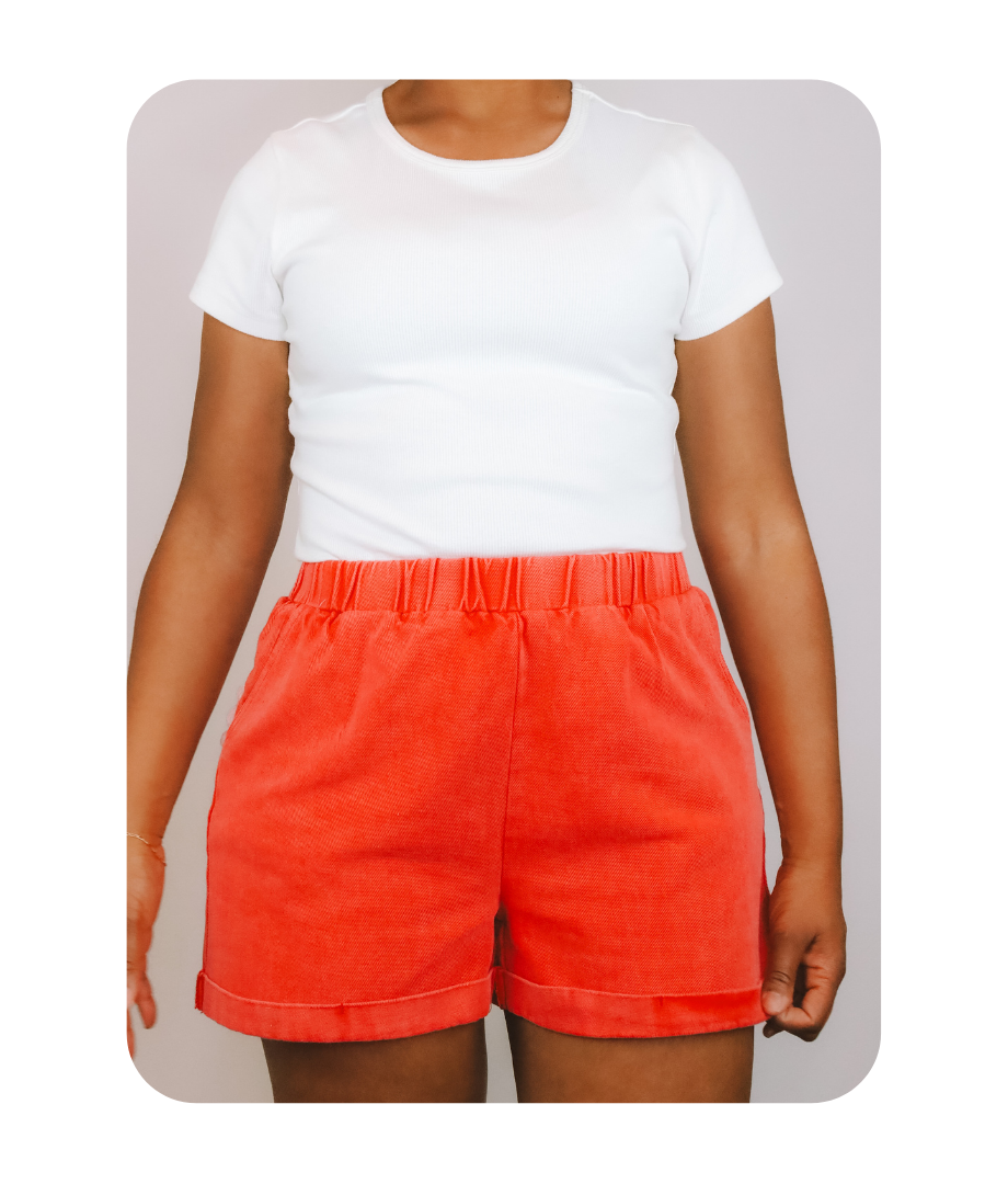 LACIE HEART SHORTS