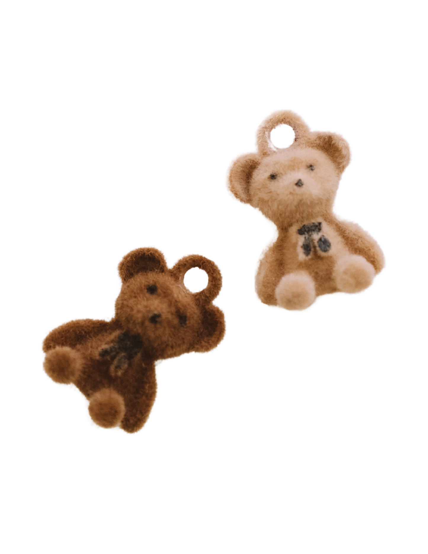 TEDDY BEAR CHARM LIGHT BROWN