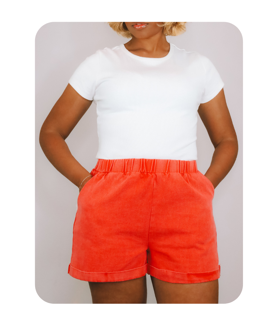 CUTIE BASIC WHITE T-SHIRT