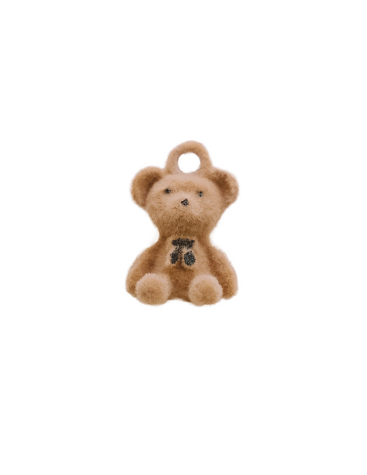 TEDDY BEAR CHARM LIGHT BROWN