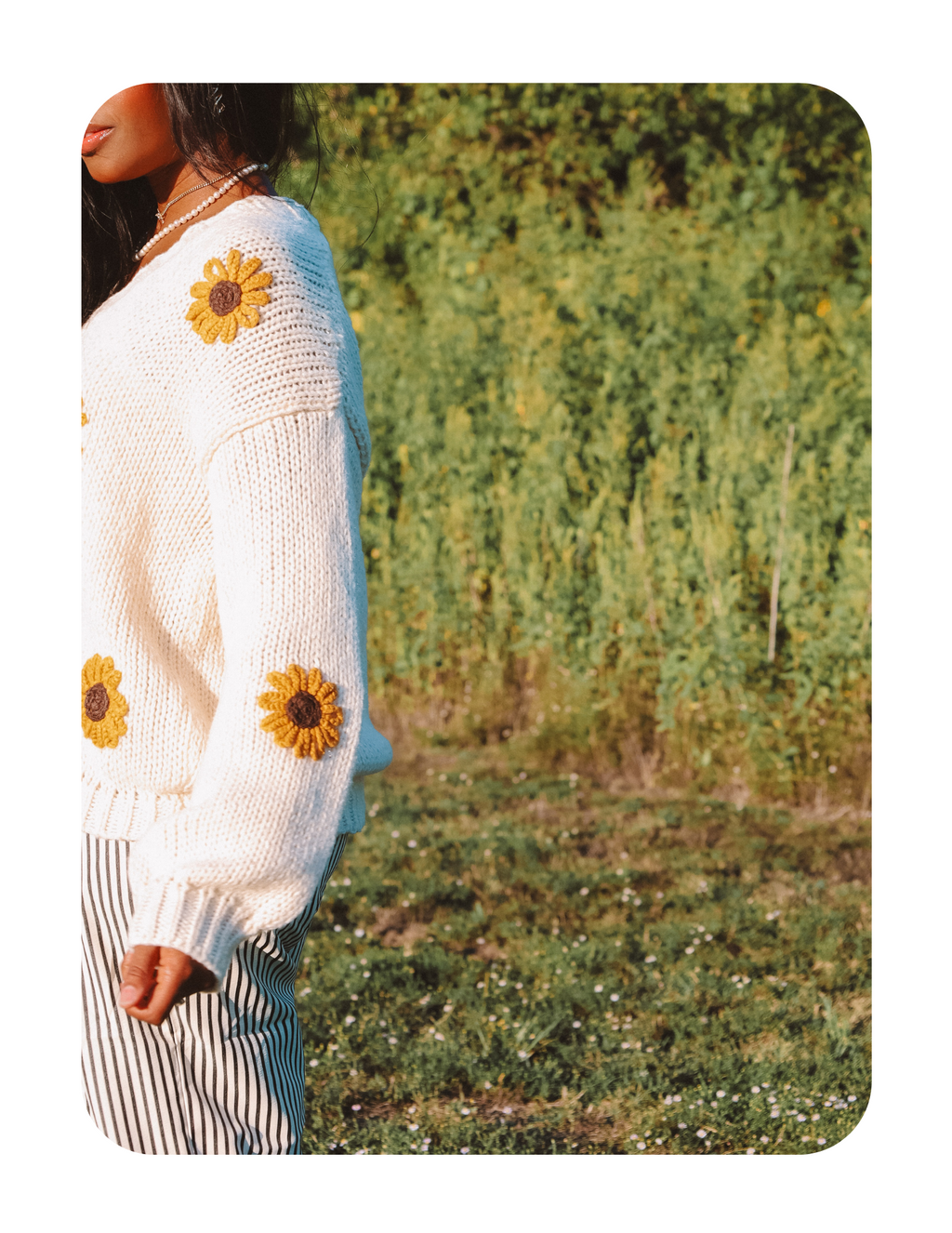 🌻 SUNNY SUNFLOWER CARDIGAN (LAST ONE)