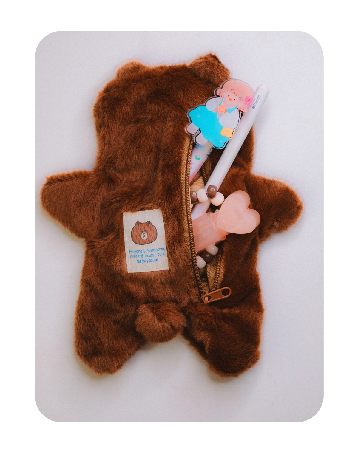 COZY BEAR POUCH 🧸