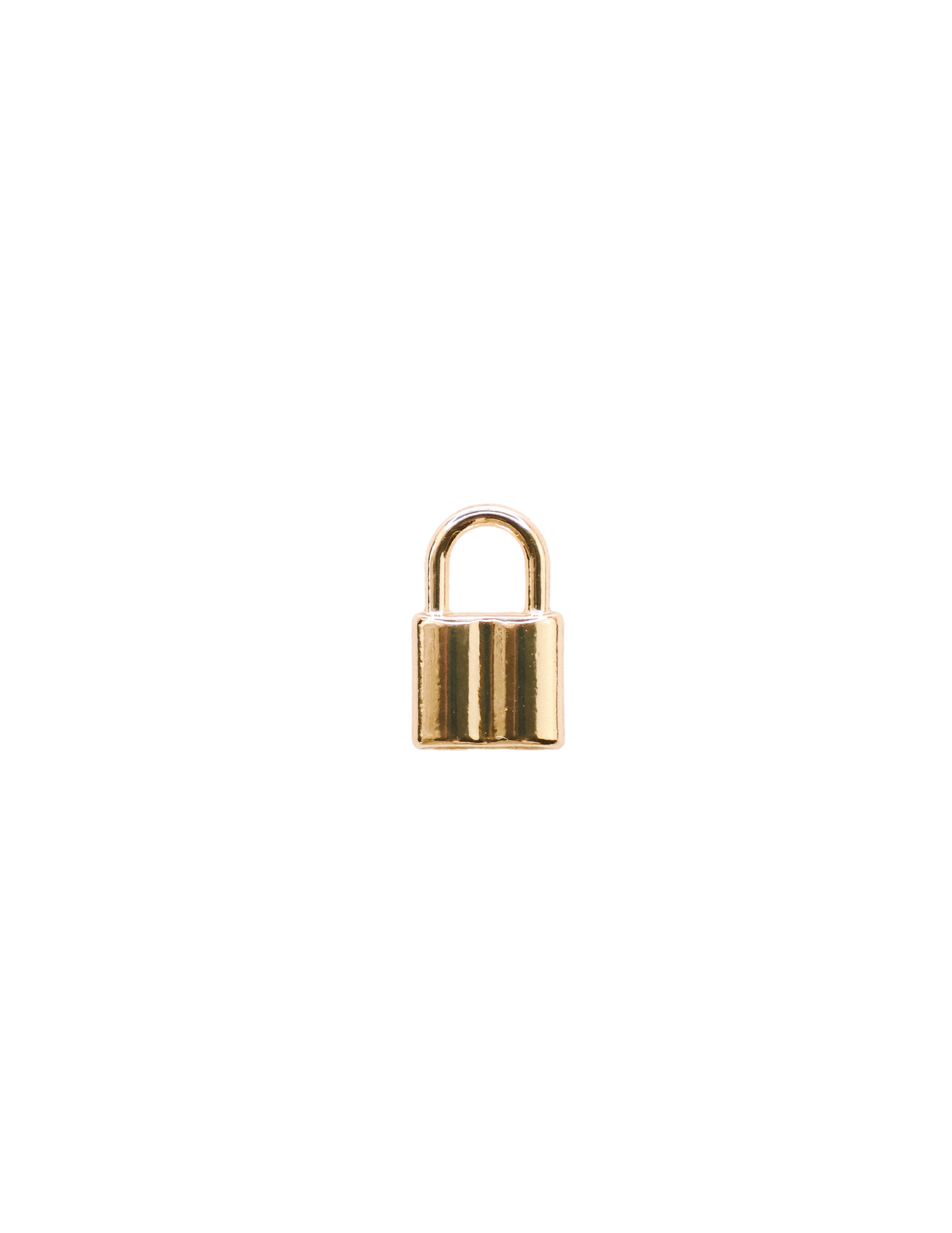 GOLD LOCK CHARM