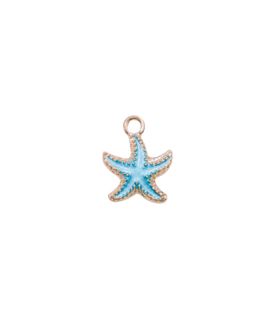 GOLDEN STARFISH CHARM