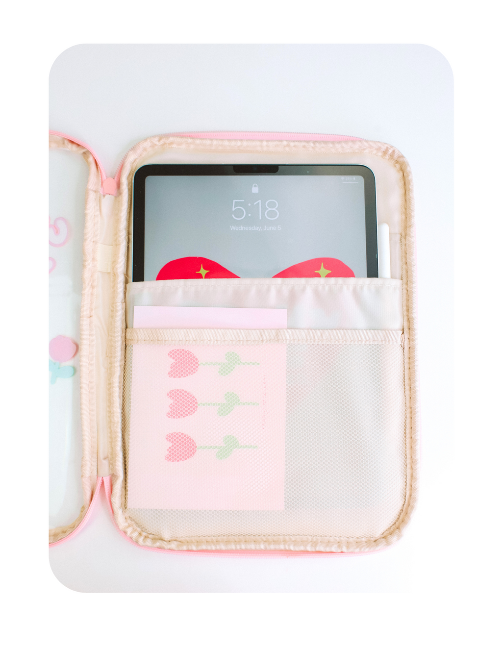 CUTE BUNNY TABLET HOLDER