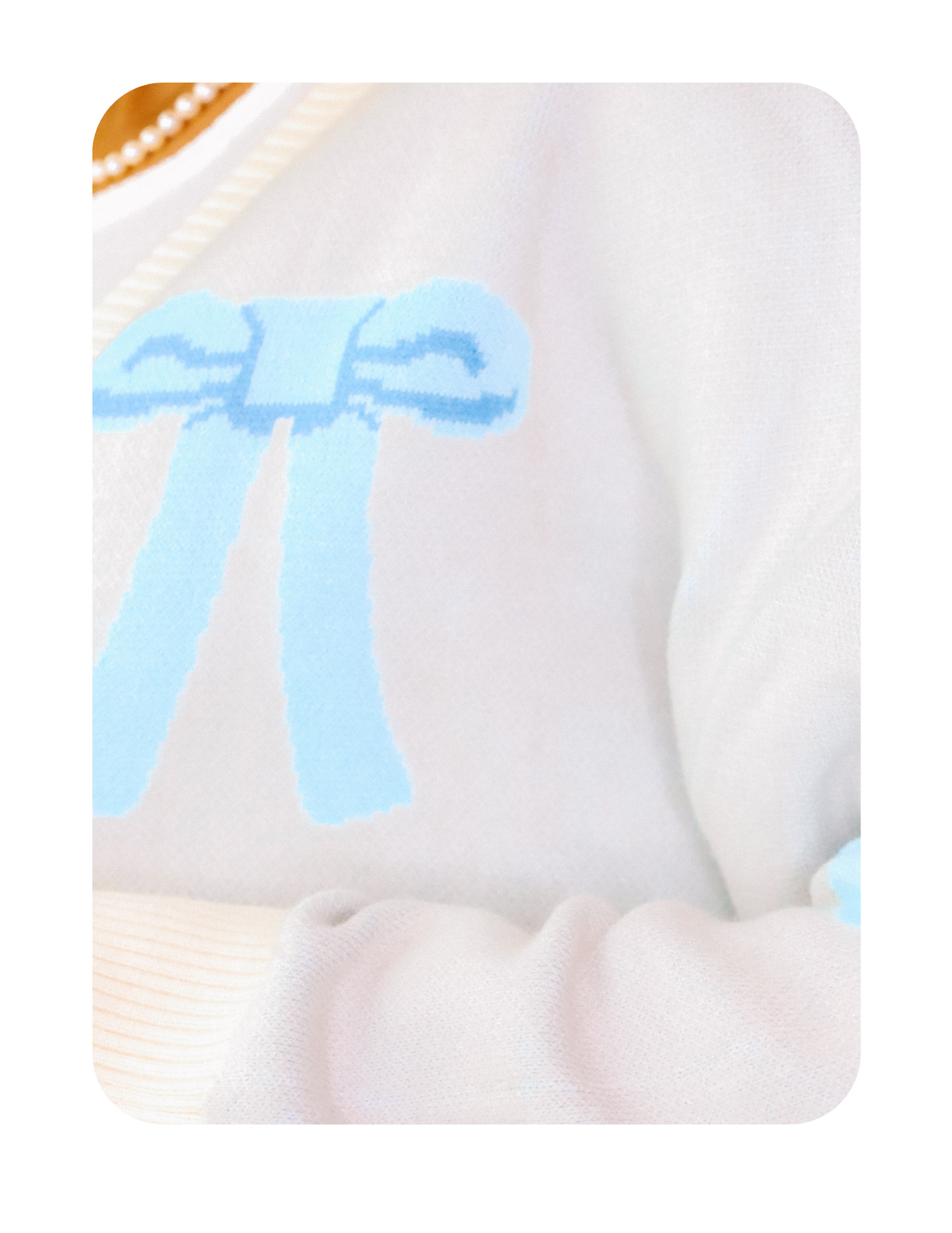 CINDERELLA-BOW CARDIGAN 🪞