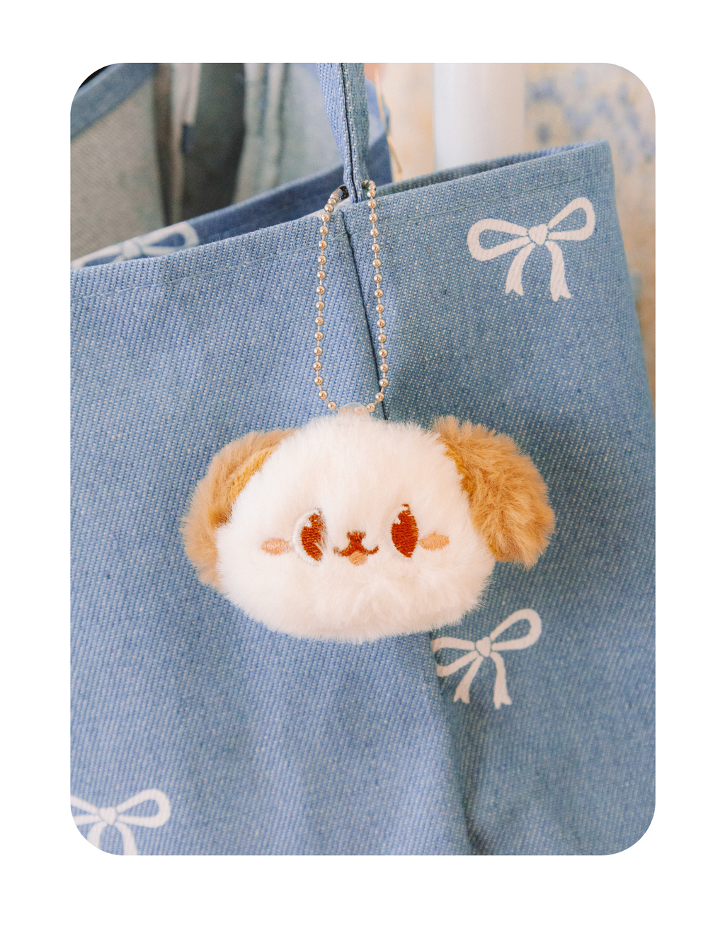 KAWAII PUPPY BAG CHARM
