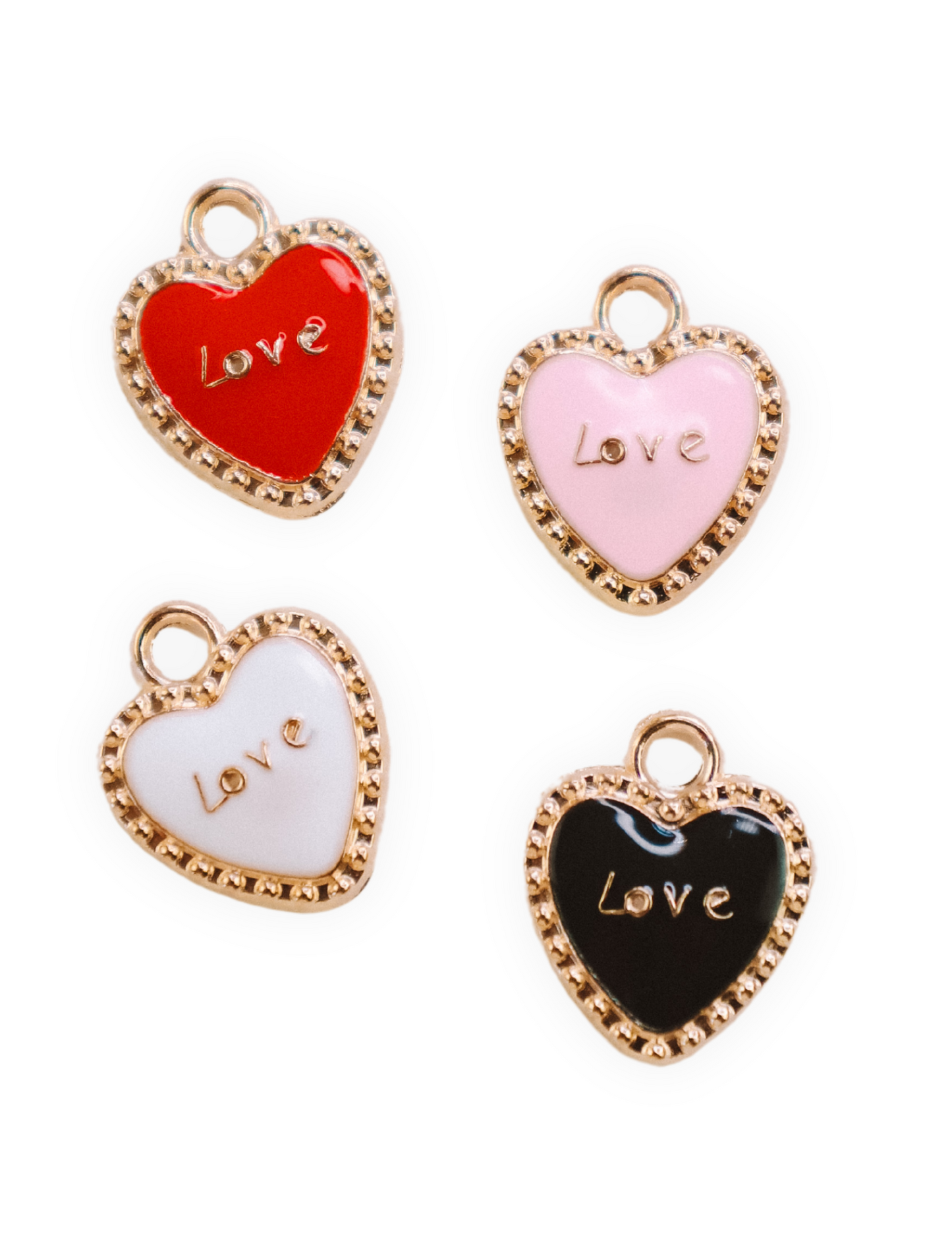 I LOVE HEARTS CHARM