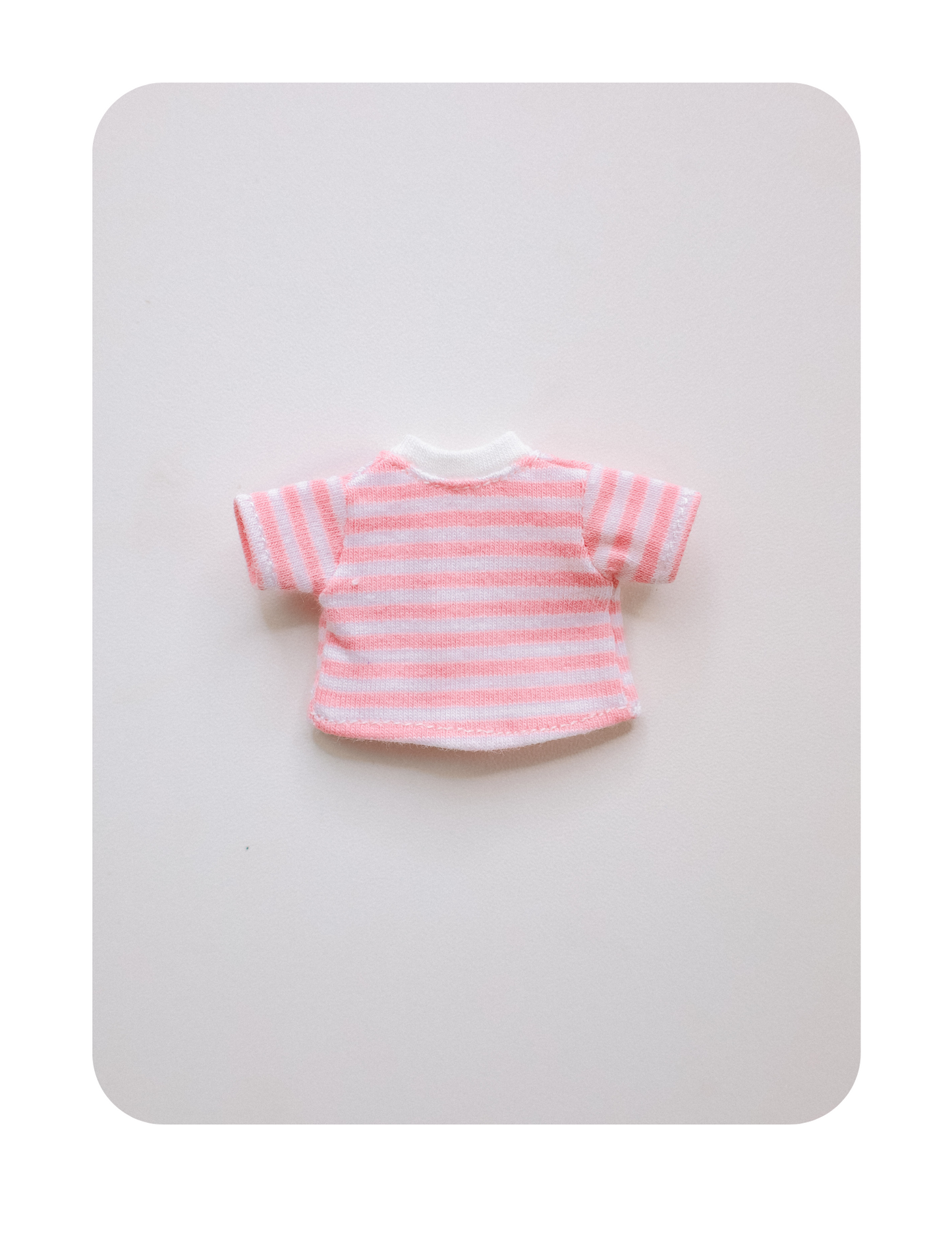 PINK VINTAGE STRIPPED TSHIRT