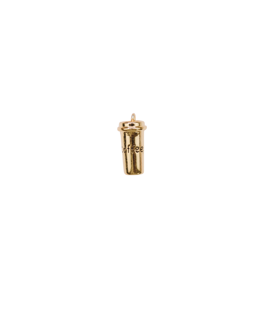 GOLDEN COFFEE CHARM