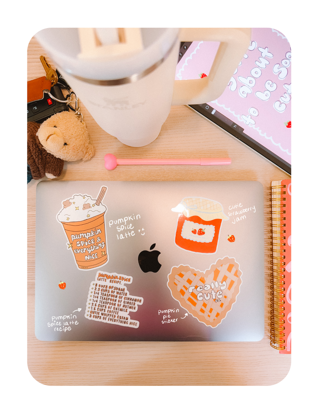 STRAWBERRY JAM STICKER