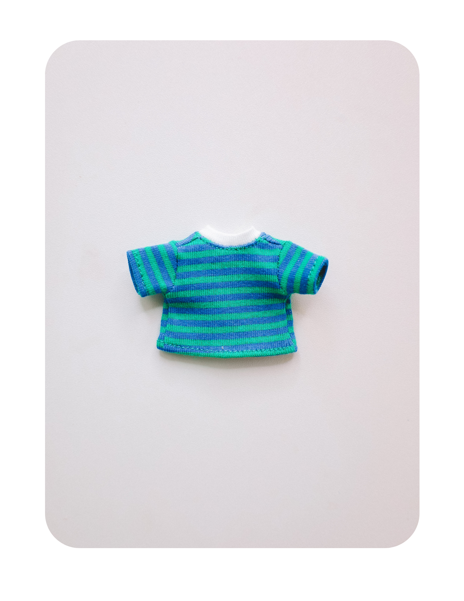 GREEN VINTAGE STRIPPED TSHIRT