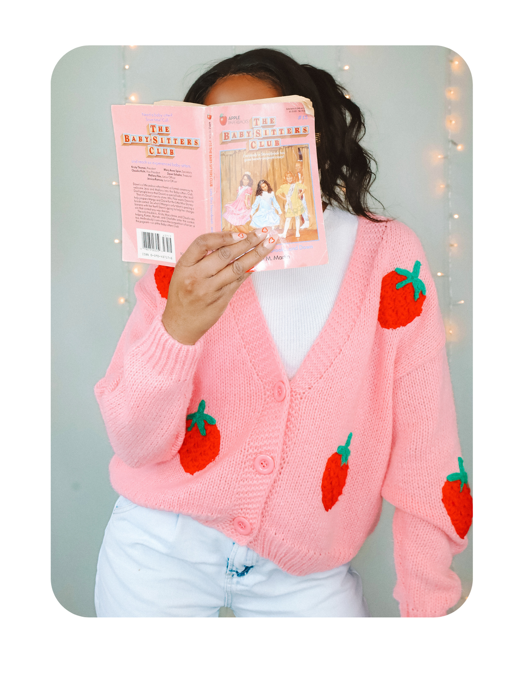 REALLY CUTE STRAWBERRY CARDIGAN 🍓