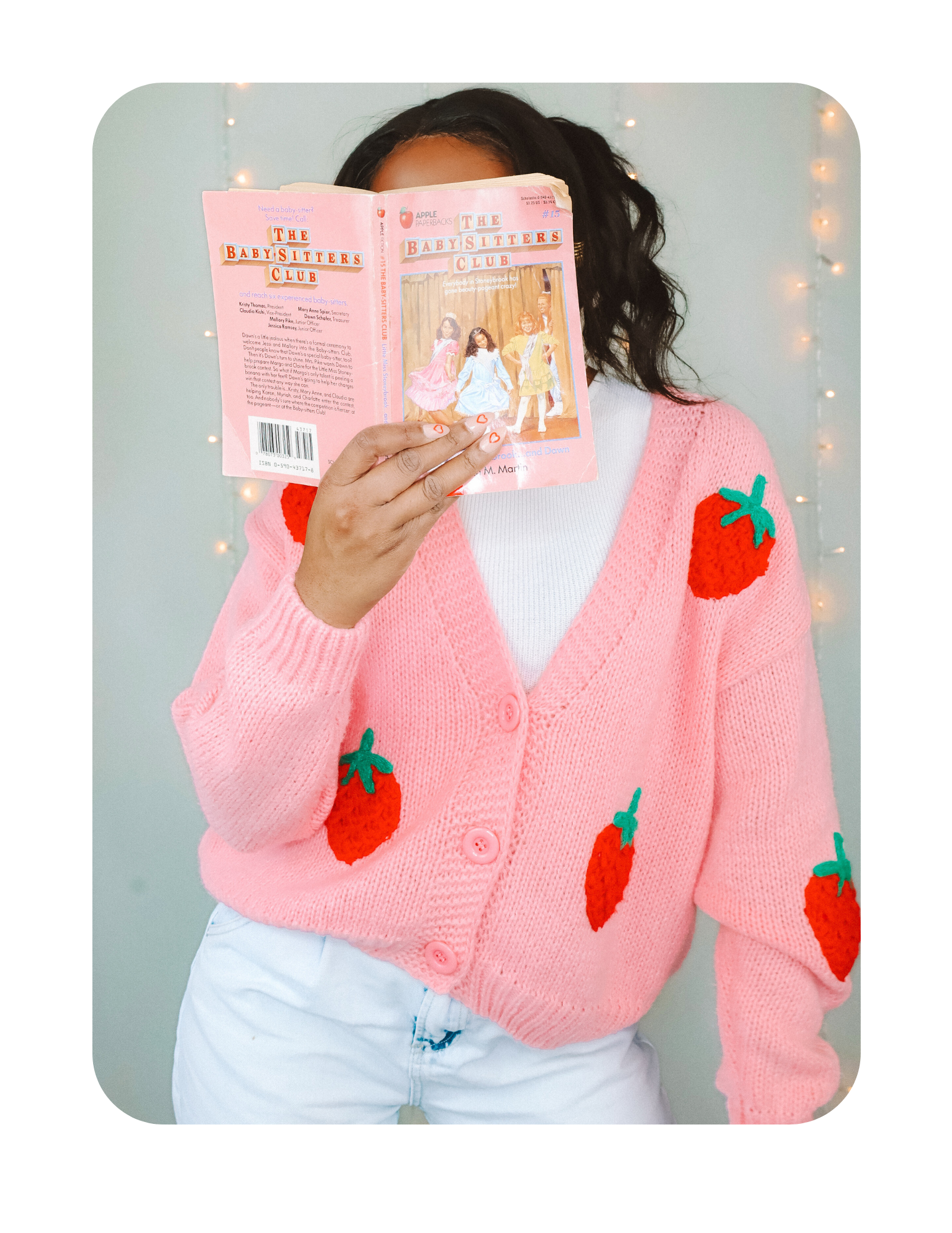 REALLY CUTE STRAWBERRY CARDIGAN 🍓