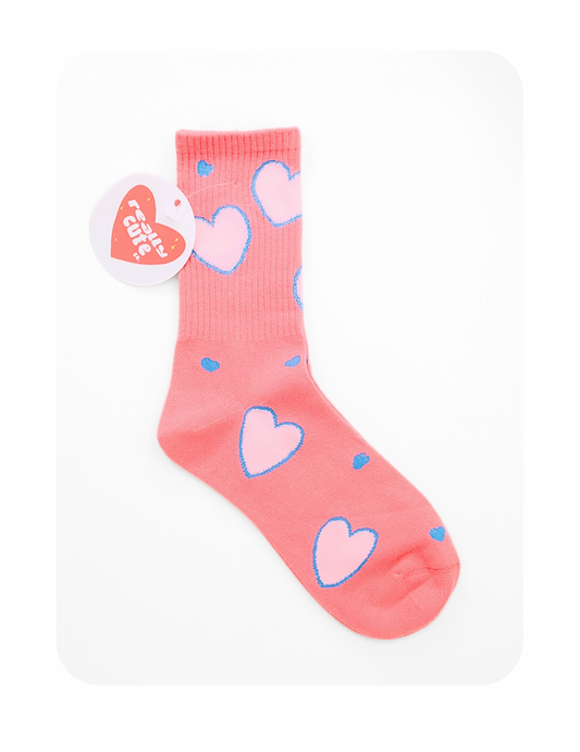 PRETTY POLLY HEART SOCKS