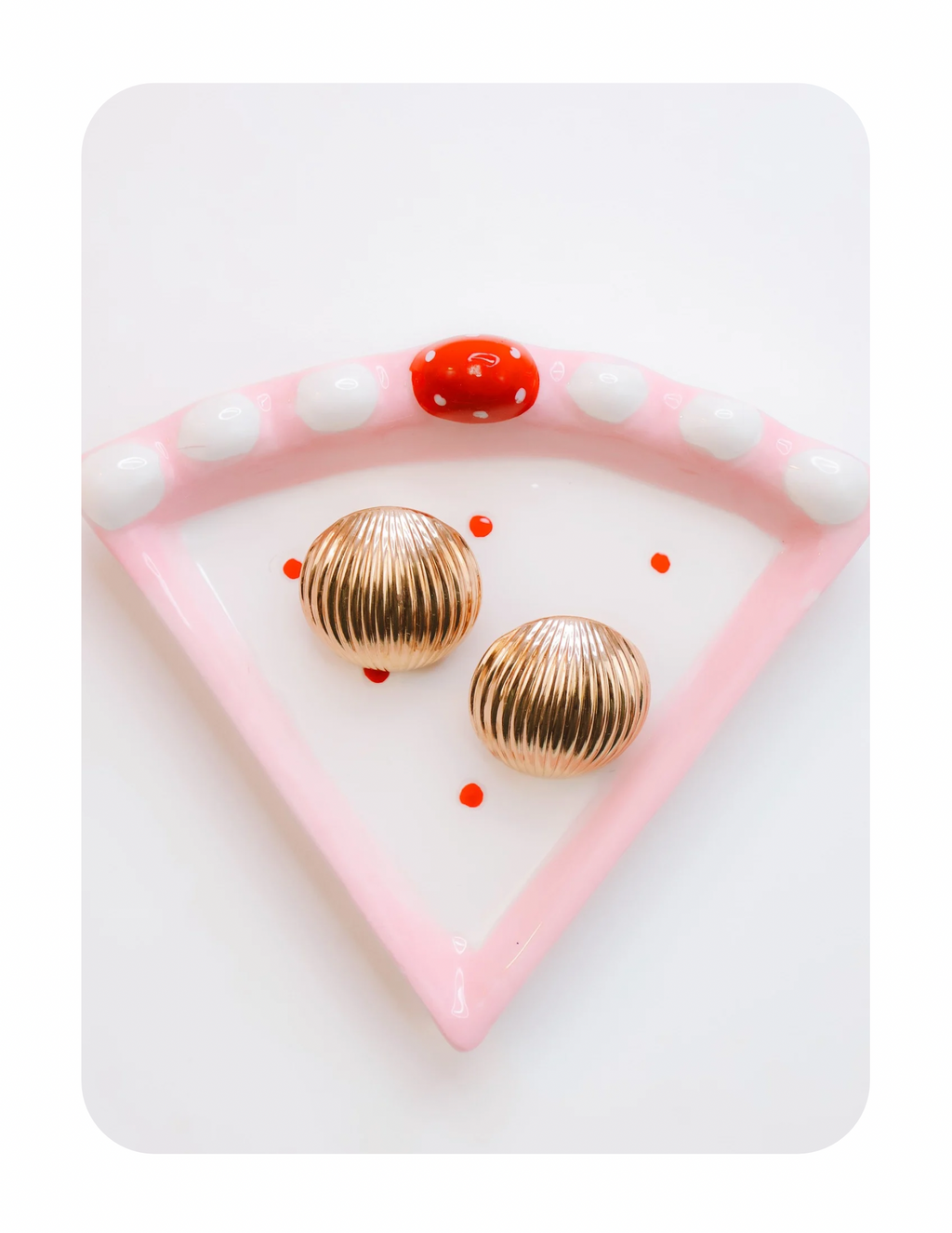 TAKE ME TO DINNER EARRINGS