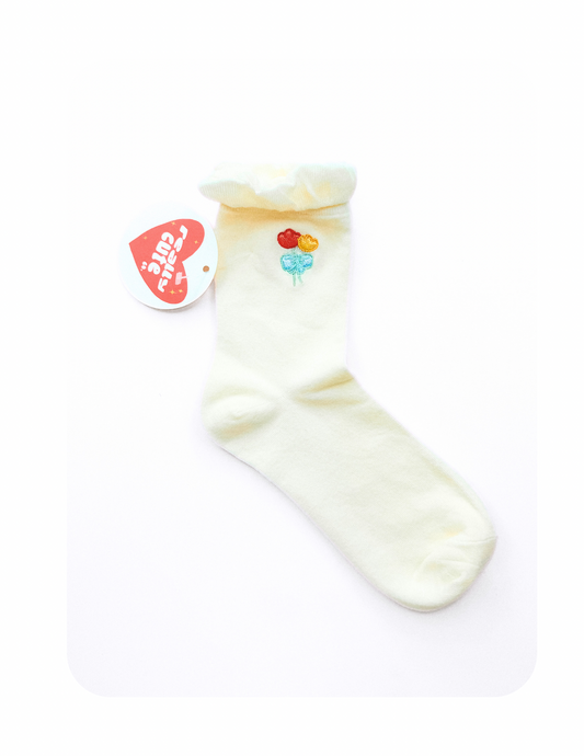 CUTIE FLOWER SOCKS