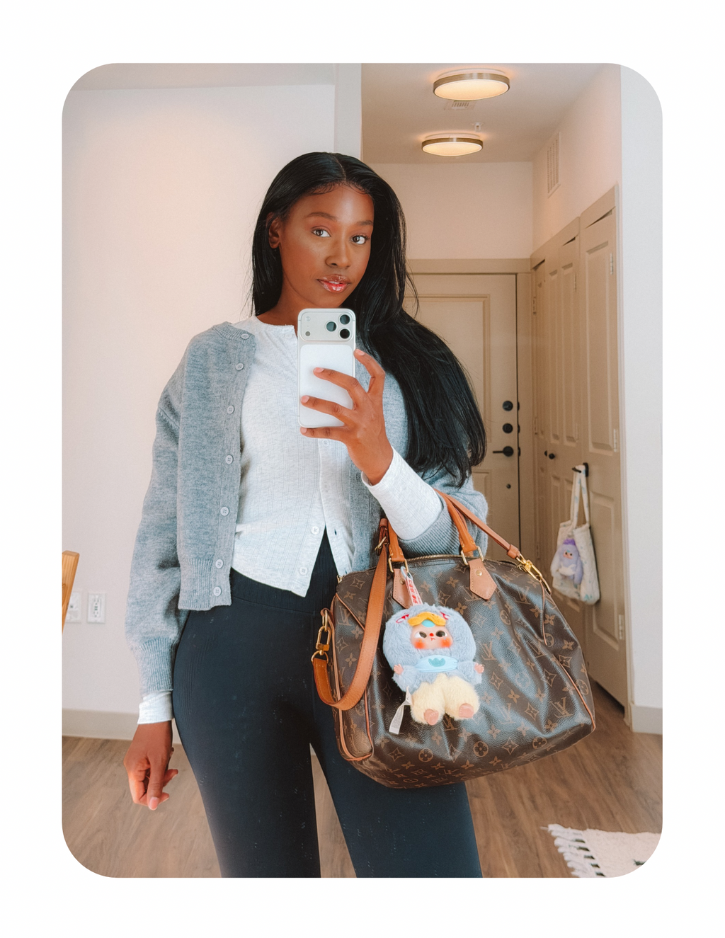 REALLYCUTE GRAY CARDIGAN