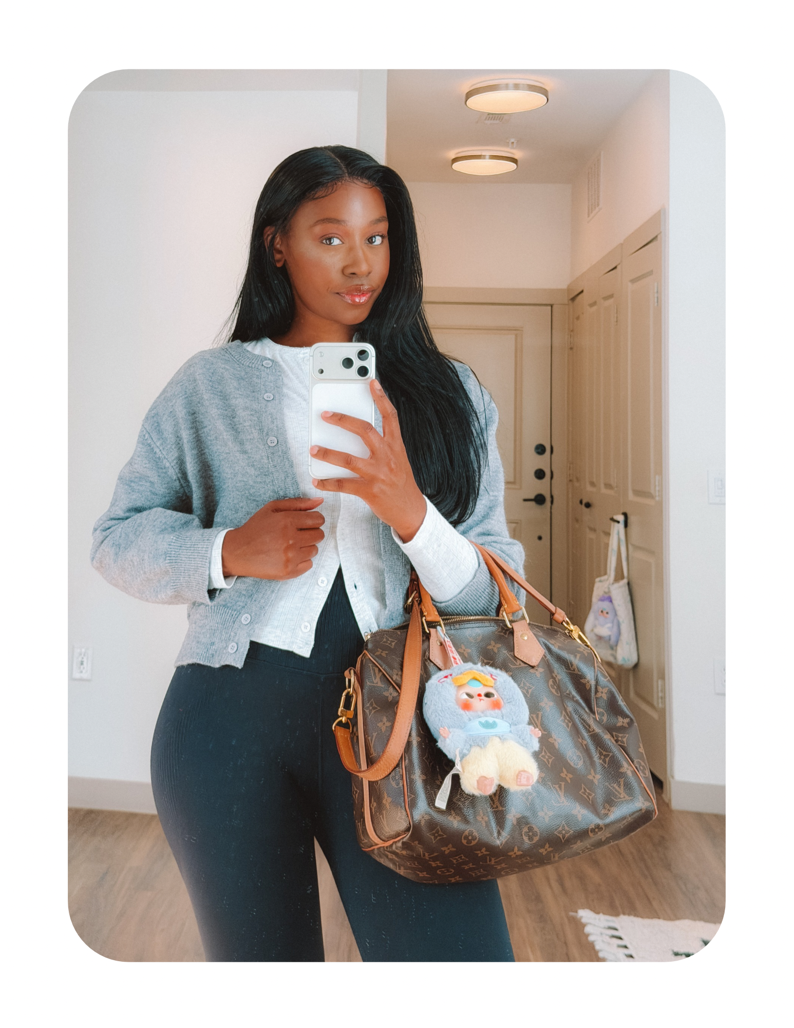 REALLYCUTE GRAY CARDIGAN