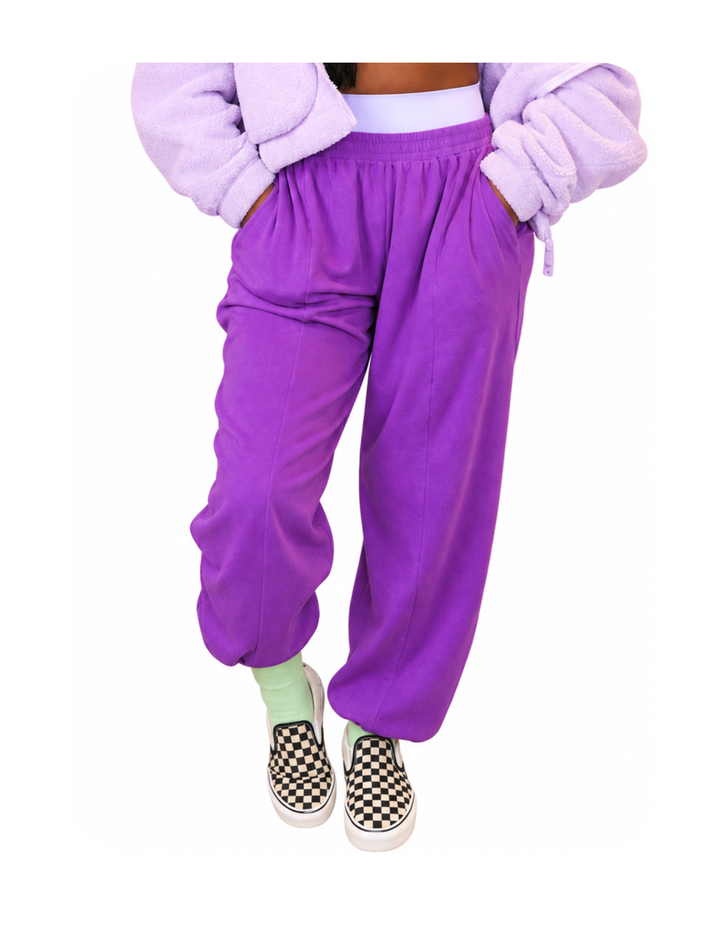 PLUM HAYRIDE JOGGERS 🍇