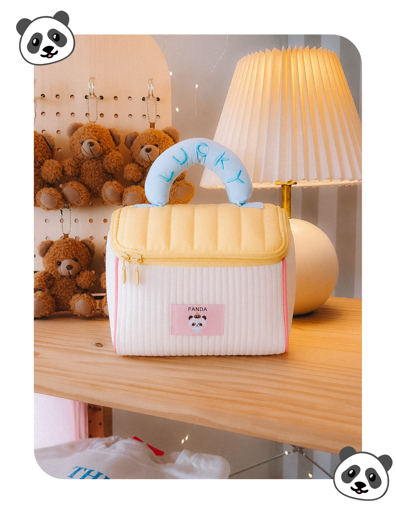 NEW! CUTIE KOREAN MAKEUP BAG 🐼