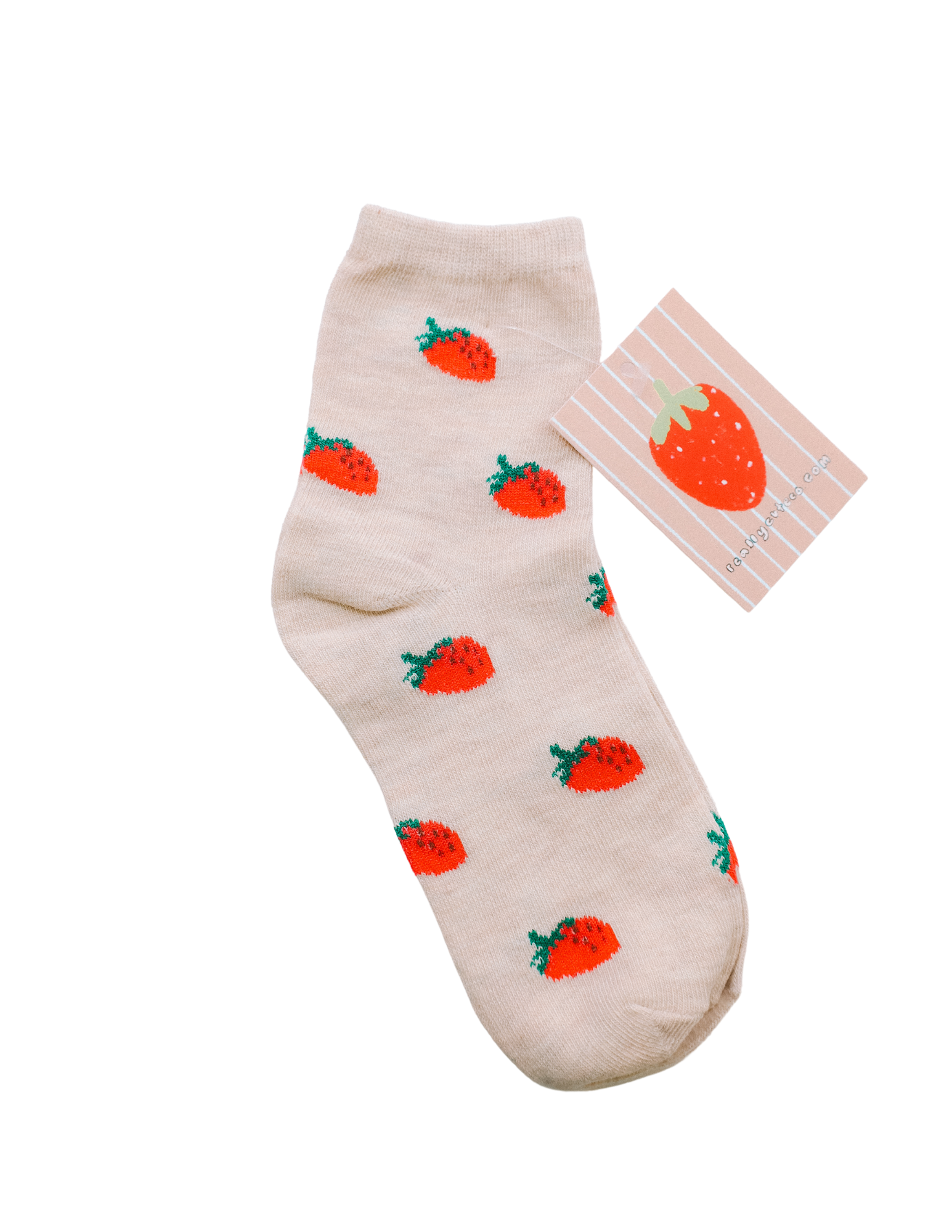 SWEET LITTLE STRAWBERRY SOCKS