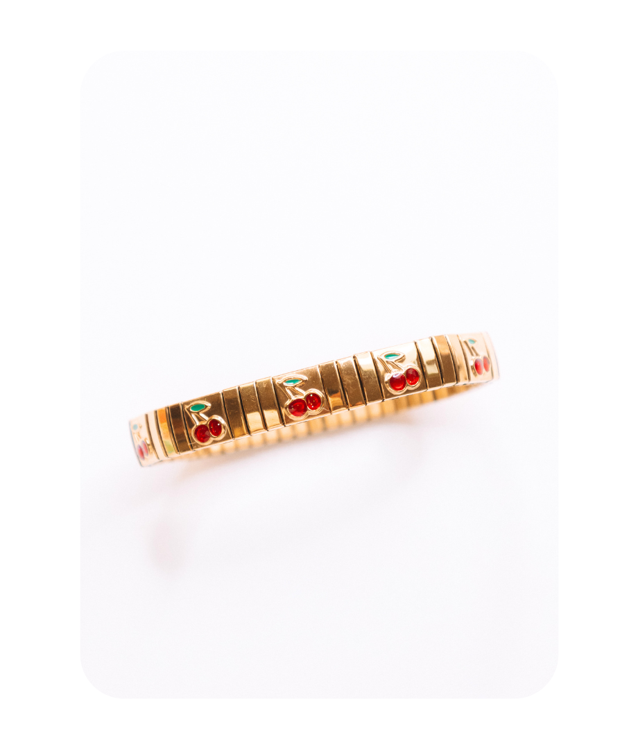 VINTAGE CHERRY BRACELET